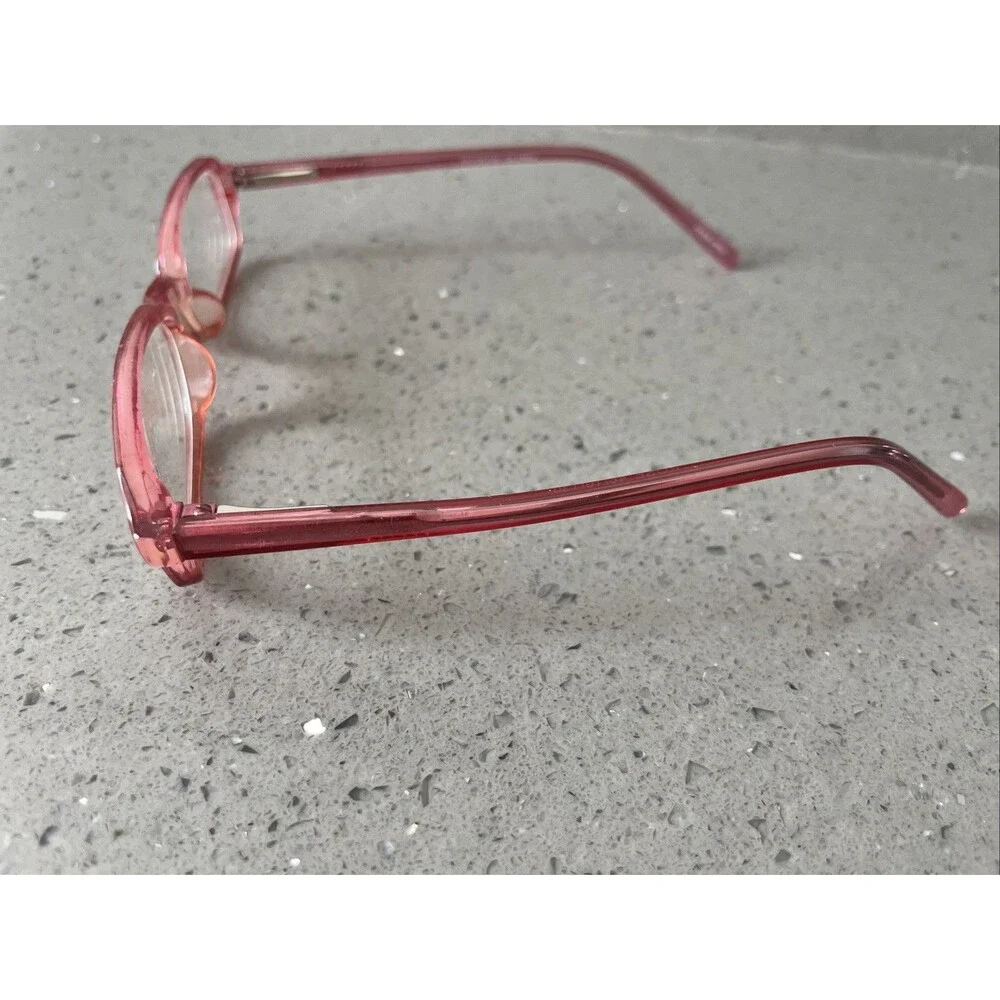 Modern SKIPPY ROSE 46-16-130 Pink Crystal Full Rim Eyeglasses Frames ONLY